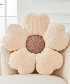 Cute Flower Throw Pillow for Bed Couch